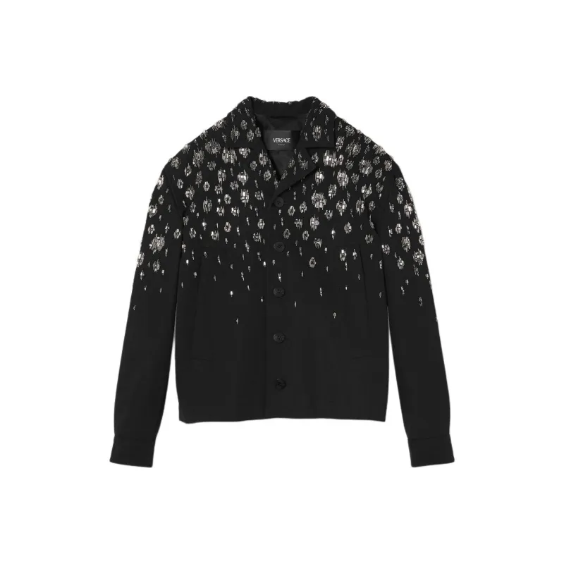 VERSACE Crystal embellished Jacket-0