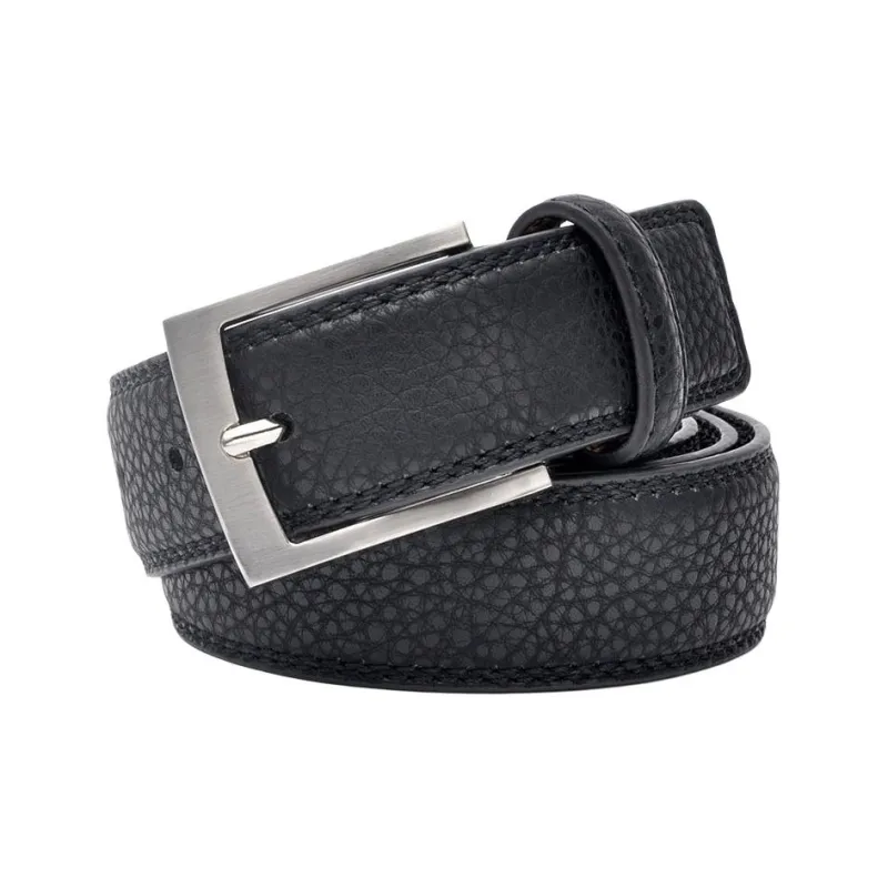 JEANSWEST PU Leather Belts Men's 3.5CM-1