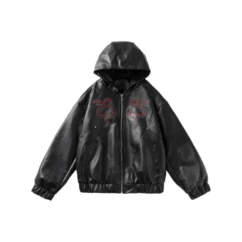 WELTER EXPERIMENT Leather Jackets Coats Unisex