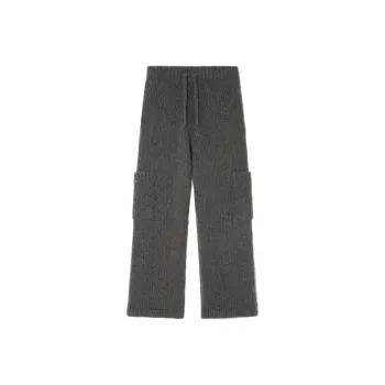 Alanui A Finest Knitted Straight leg Trousers