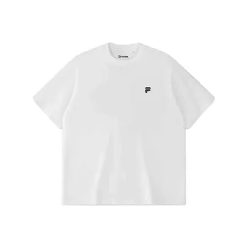FILA FUSION LIFEQR T Shirt Unisex Standard White WT
