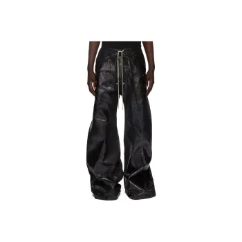 Rick Owens DRKSHDW FW24 Casual Pants Men's Black
