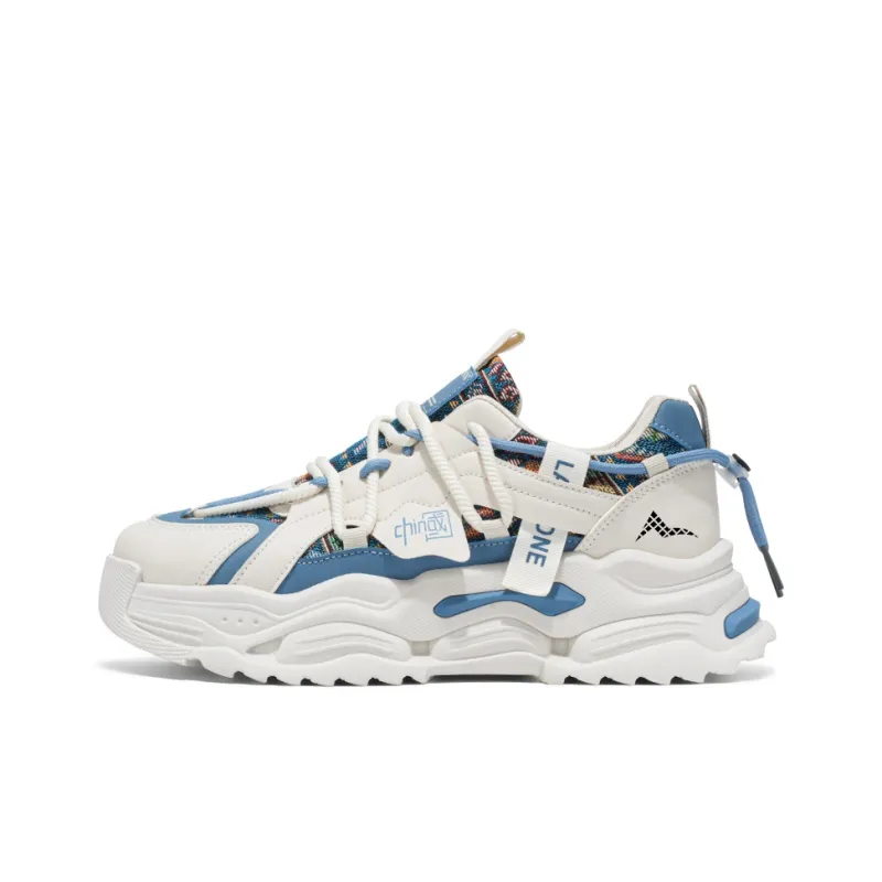 ATONGMU Cushioning, Slip Resistant, Abrasion Resistant, Lightweight Low Top Chunky Sneakers Unisex-5