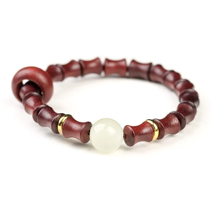 Is Here Bloodwood Bracelets Unisex-0