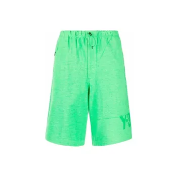 Y 3 Casual Shorts Men Green