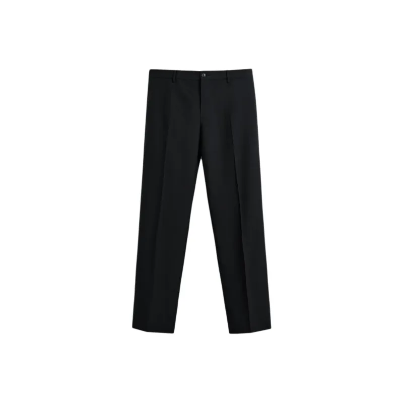ZARA Suit Trousers Men Black-0
