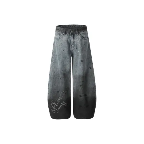 LBPC x LIANGBANPAOCAI,LIANMINGKUAN Jeans Unisex Blue