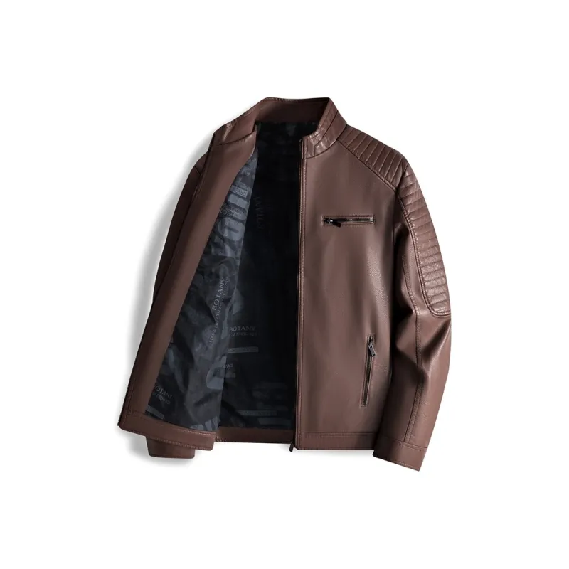 PIERRE CARDIN Leather Jacket Unisex-4
