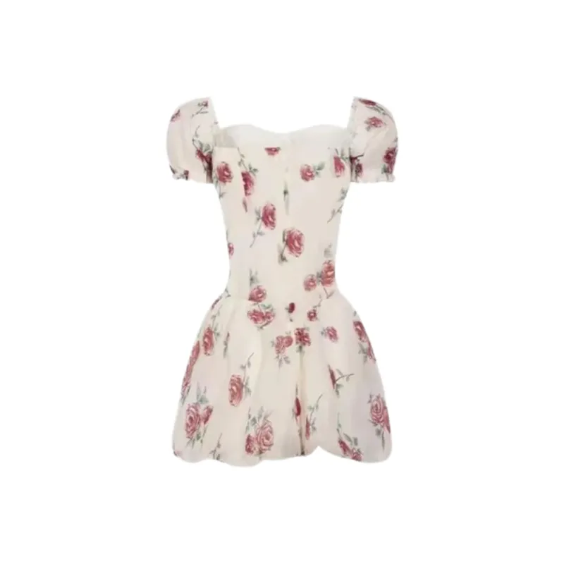 ABBY GODDESS Short Sleeved Dress Women's Multicolor-1