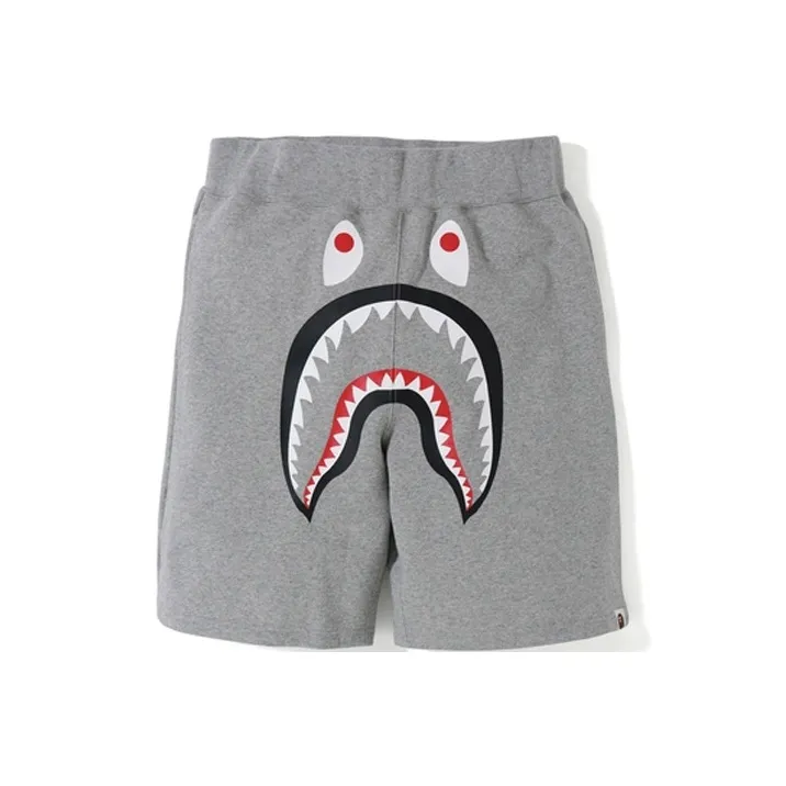 Bape Shark Sweat Shorts-4