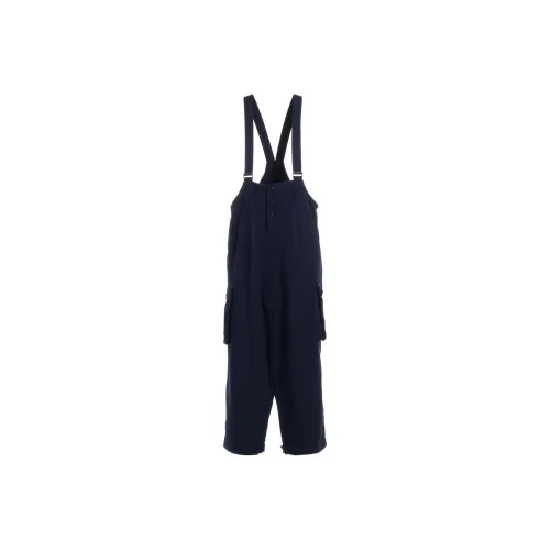 Yohji Yamamoto Pour Homme SS25 Overalls Men's Marine Blue