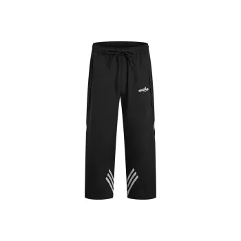 404MOB GANG Casual Pants Unisex Black