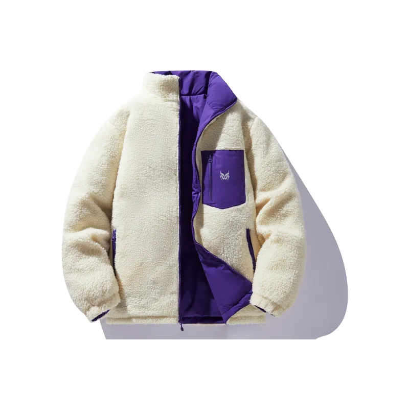 ZMOH Sherpa Puffer Jacket Unisex Couple's-12