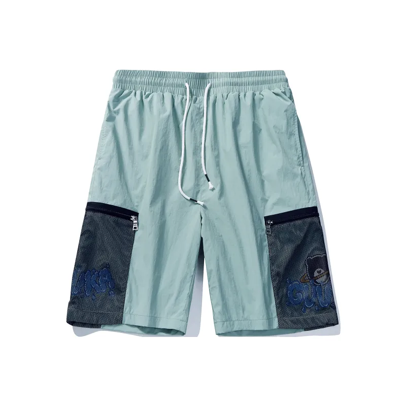 Guuka Casual Shorts Men Light Green-0