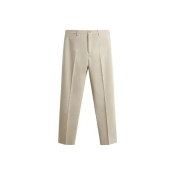 ZARA Suit Trousers Men Tan