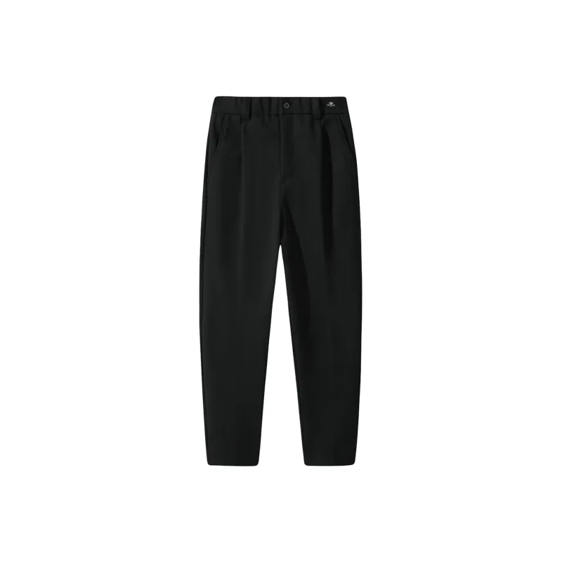 Antioffice Casual Pants Men Black-0