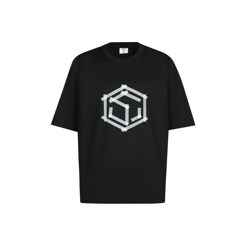 GUUKA TECH T Shirts Men Black-0