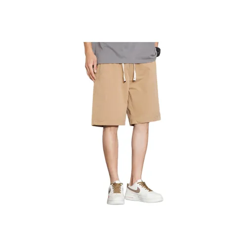 Tonlion Casual Shorts Men's Khaki