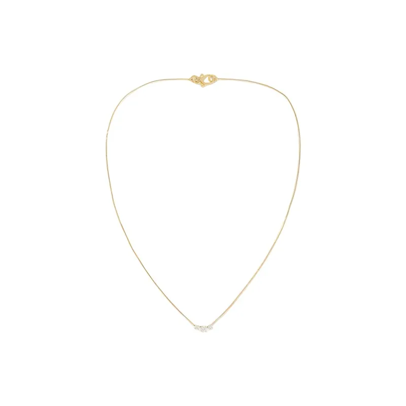 SOPHIE BILLE BRAHE Diamond Necklaces Unisex Gold-1