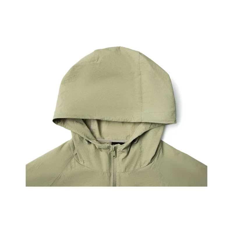 LiNing Sports Life Collection UV Protection Sun Protection Clothing Men's Sho Leaf Green-2