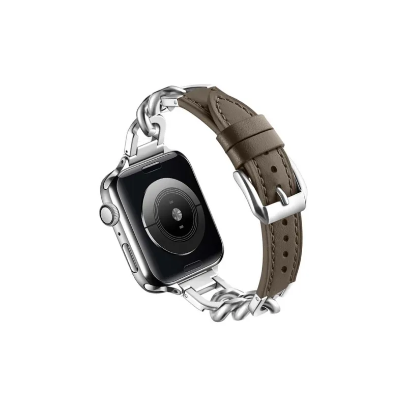 ZHENGGUANG Watch Band Apple Compatibility Genuine Leather Material-14