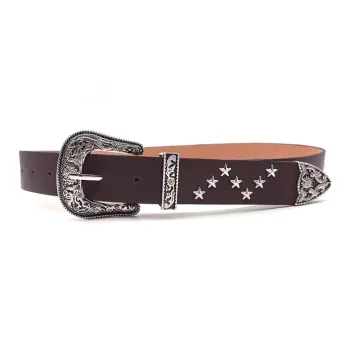 Yalu Preferred Cow Split Leather Belts Unisex Width 2.3CM