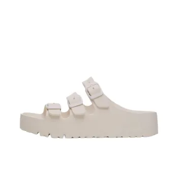 Birkenstock Florida EVA Abrasion Resistant Slide Slippers Women's White Narrow