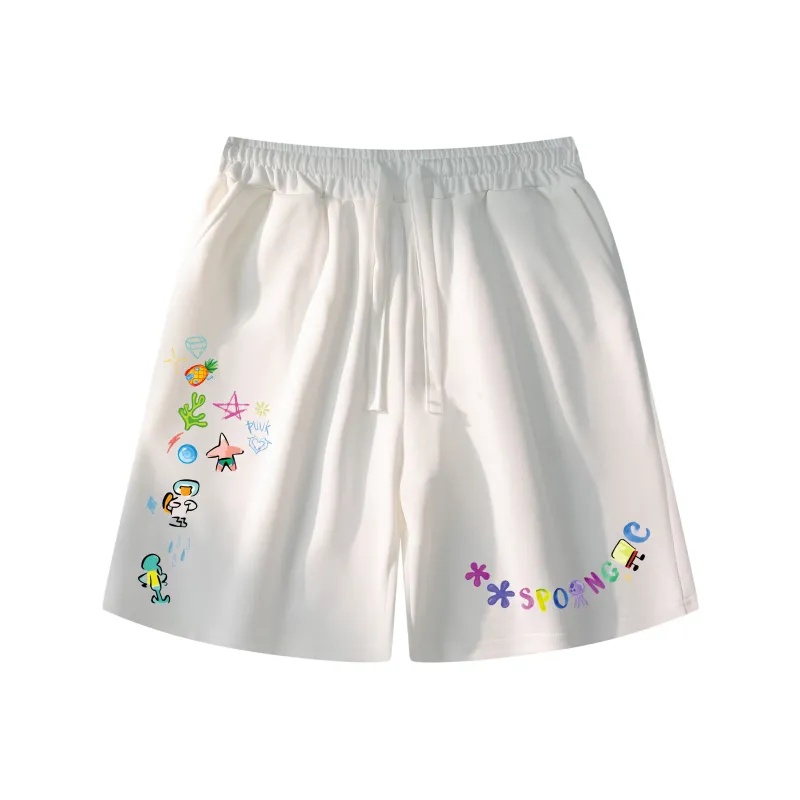 SPONGEBOB SQUAREPANTS Casual Shorts Unisex-0