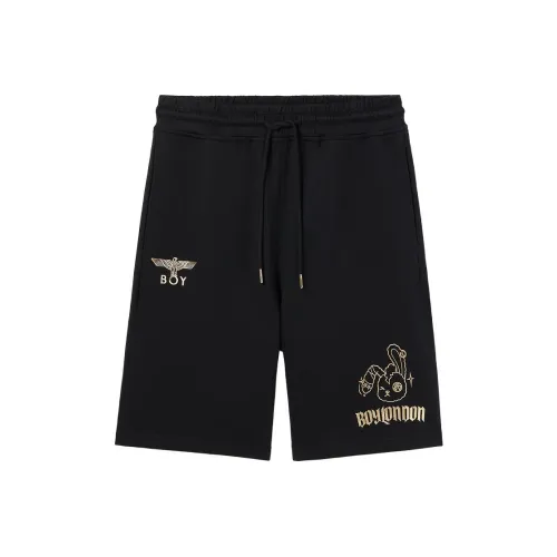 Boy London Casual Shorts Unisex Black
