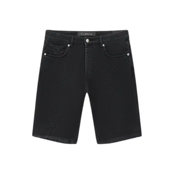 JOHN RICHMOND Denim Shorts Men's Black