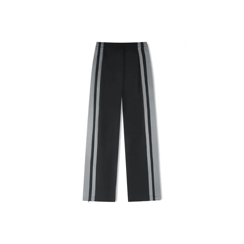 WILD LEADER Casual Pants Unisex Black-0