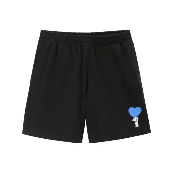 FUN X Snoopy Casual Shorts Unisex Black