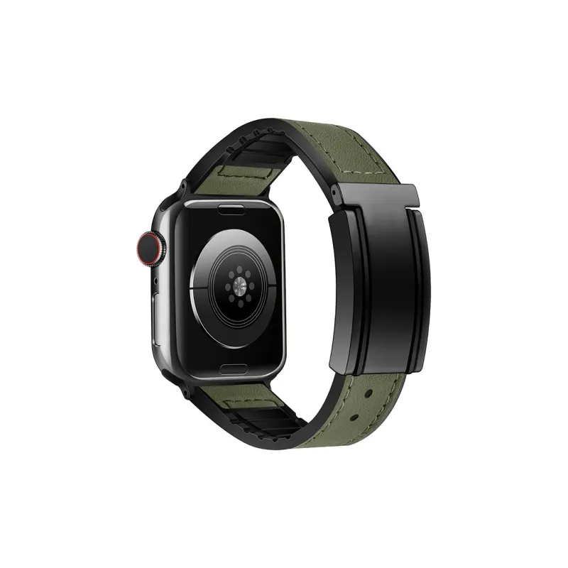ZHENGGUANG Watch Band Apple Compatibility Genuine Leather Material-7