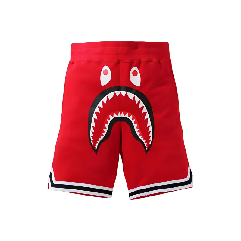Bape Shark Basketball Sweatshort-1