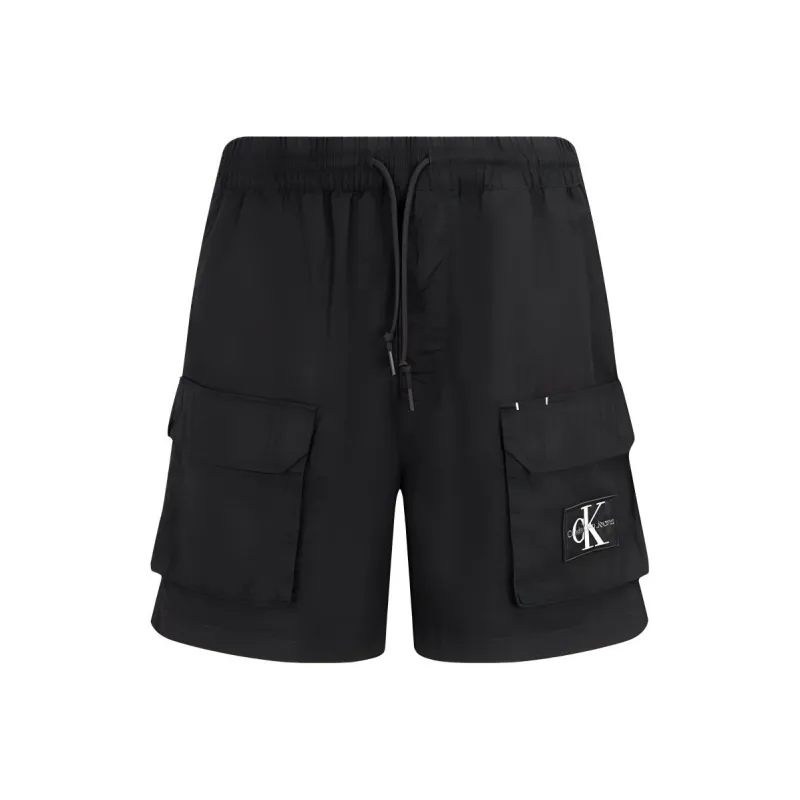 CALVIN KLEIN Casual Shorts Men's Space Black-0