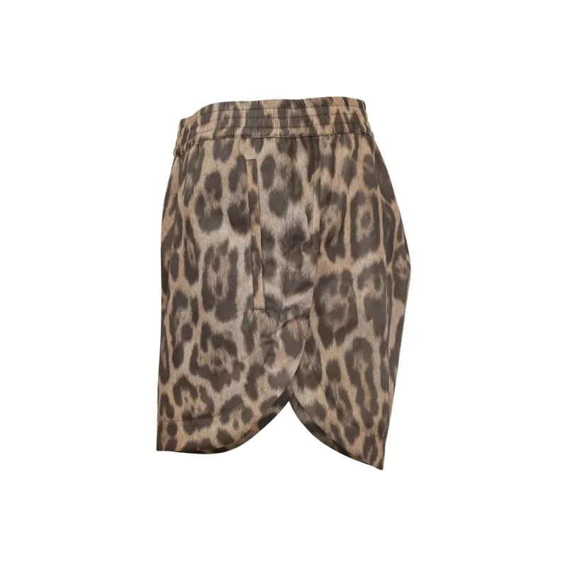Stella McCartney Leopard Printed Shorts-2