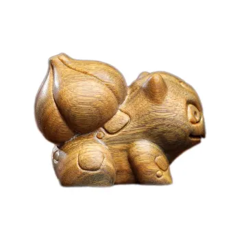 Xianyou Green Sandalwood Wooden Collectibles Unisex
