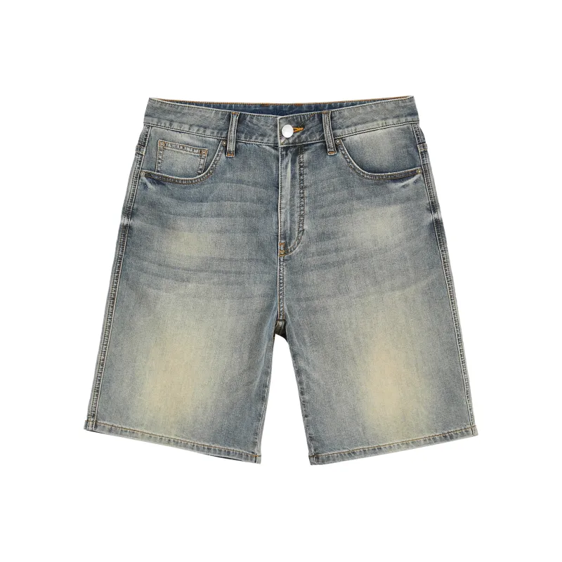 JACK JONES· Denim Shorts Men's Medium Blue Denim-0