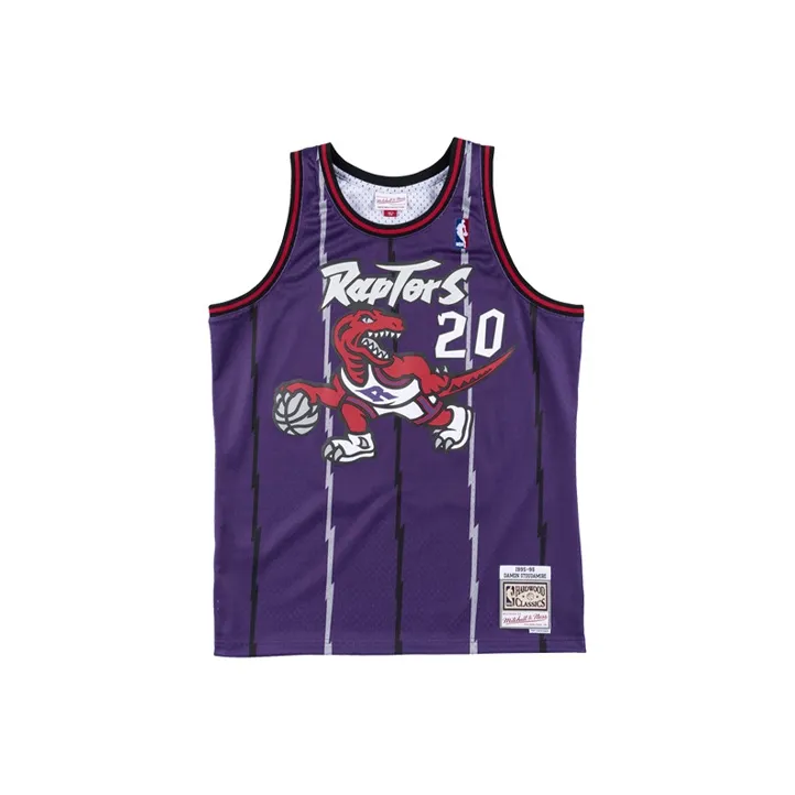 Mitchell & Ness Basketball Jersey Unisex Purple-0