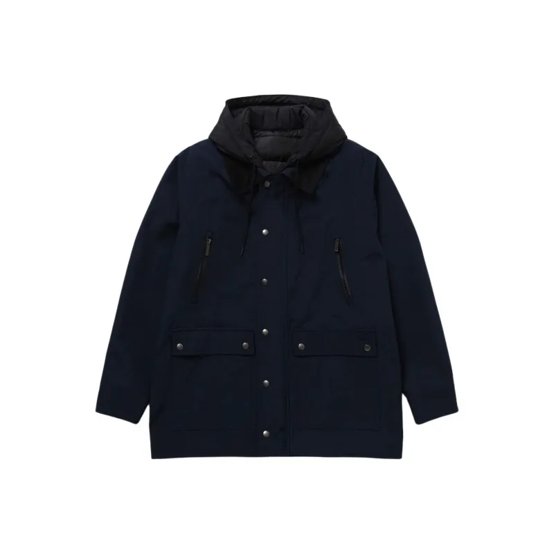 LACOSTE Puffer Jacket Men's Marine Blue-0