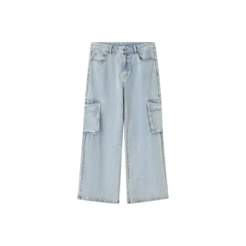 Suamoment Fall American Vintage Casual Trendy Workwear Pants Unisex
