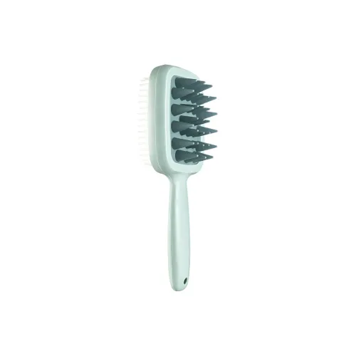 Gentle Welcome Double Sided Thick And Thin Tooth Grooming Brush For Scalp, Portable For Wet And Dry Use Comb Massage