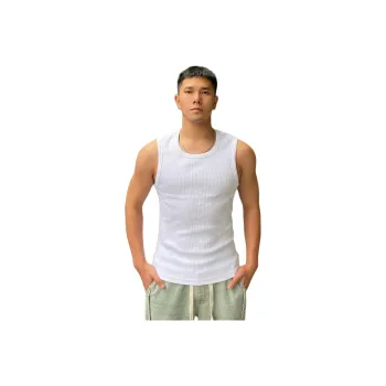 Weles Tank Tops Unisex White