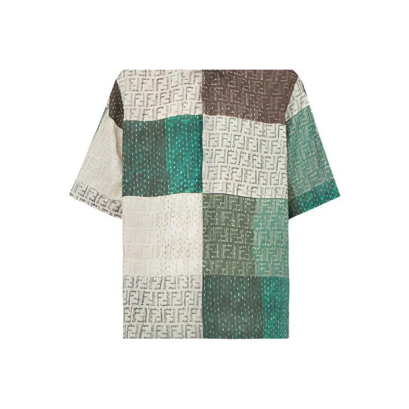 FENDI Ff Linen Shirt-5