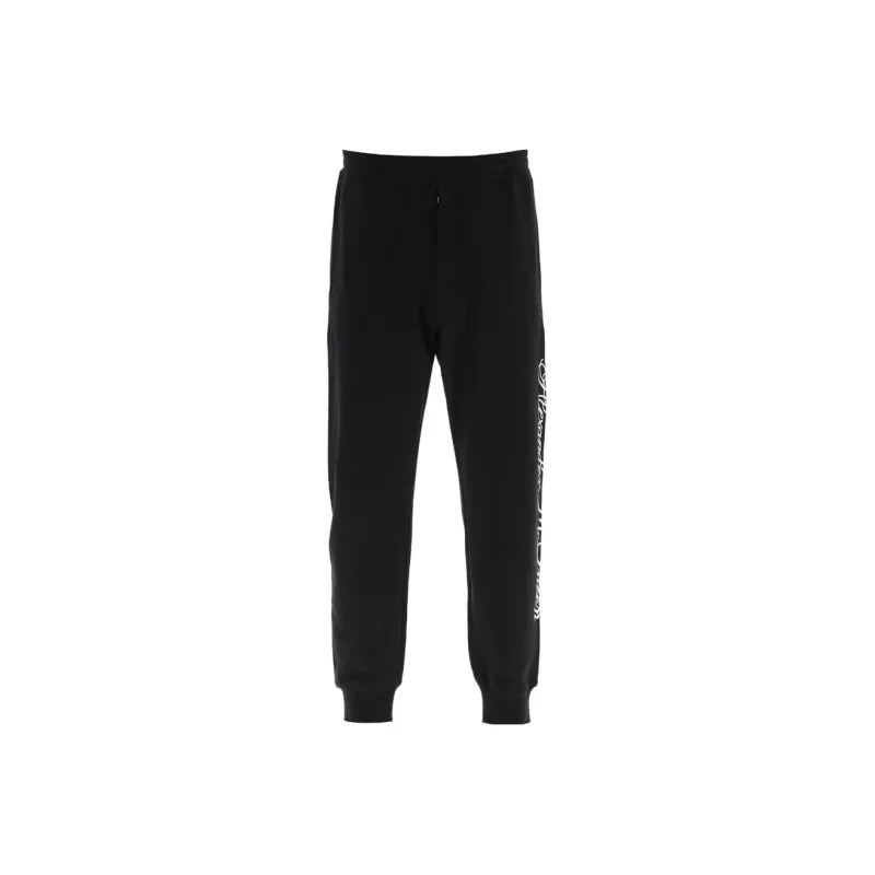 Alexander McQueen Casual Pants Men's Black-0