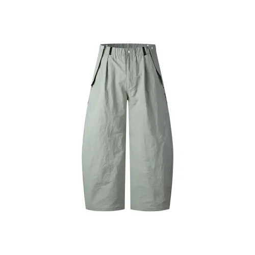 Whyworks Casual Pants Unisex Mountain Stone Gray