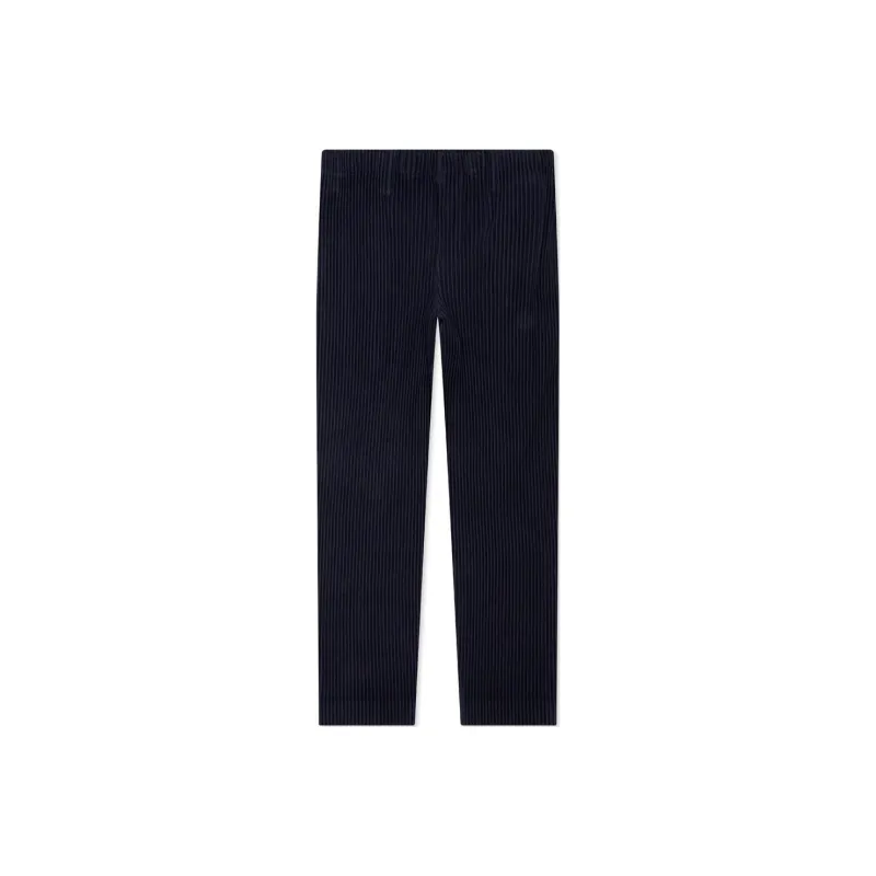 Homme Plissé Issey Miyake Pleated Straight leg Trousers-0