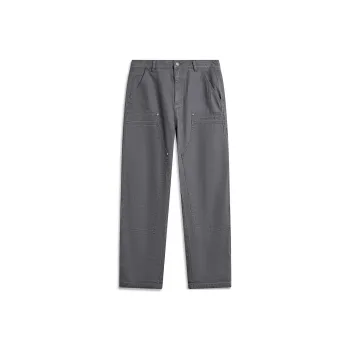 LiNing Casual Pants Men's Thunderstorm Gray