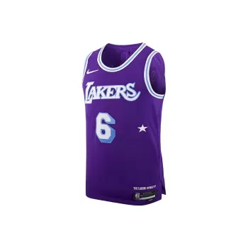 Nike Nba Los Angeles Lakers Lebron James Moments Mixtape City Edition Authentic Jersey