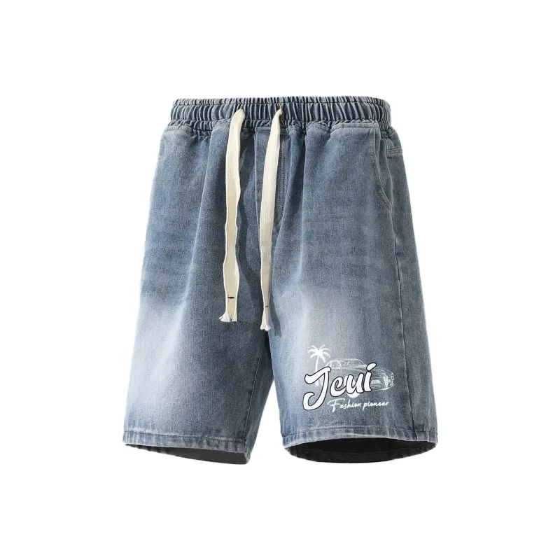 JCUI Denim Shorts Unisex-14
